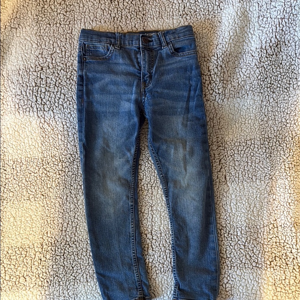 OshKosh B'gosh Classic Blue Skinny Jeans boys size 7 regular